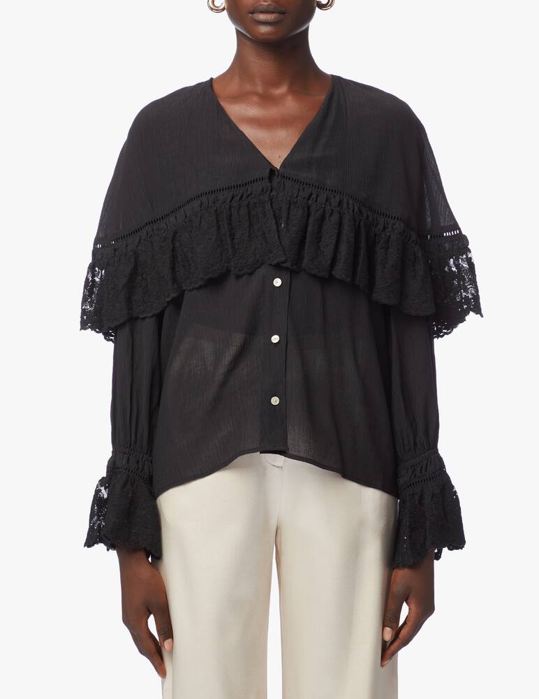 rinascente By Malene Birger Viscose blend shirt Romanon