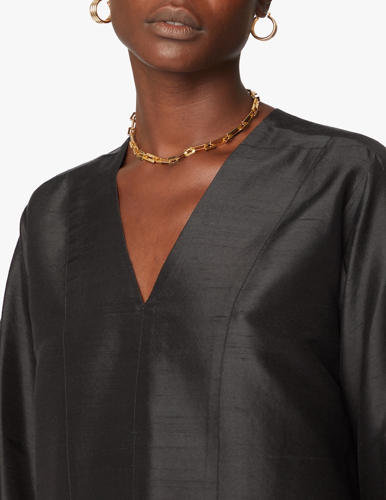 By Malene Birger Vestito midi in seta Rossely - immagine 5 By Malene Birger Vestito midi in seta Rossely - immagine 5