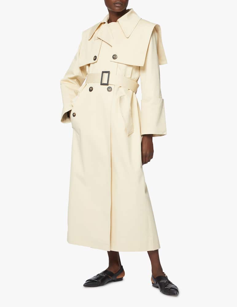 By Malene Birger Cotton trench Maribella - picture 2 By Malene Birger Cotton trench Maribella - picture 2