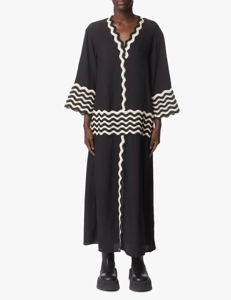 rinascente By Malene Birger Daurena maxi dress - black