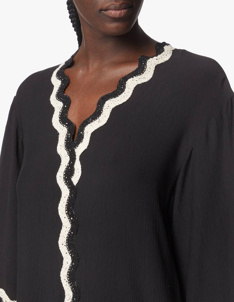 rinascente By Malene Birger Daurena maxi dress - black