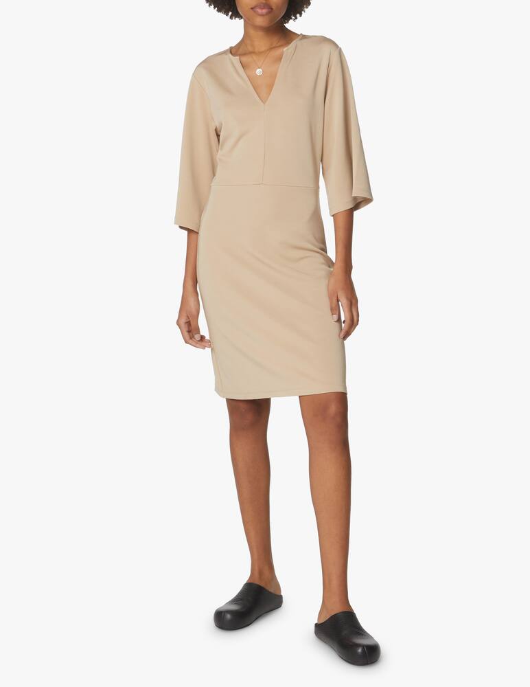 By Malene Birger Moniah dress - beige - picture 1 By Malene Birger Moniah dress - beige - picture 1