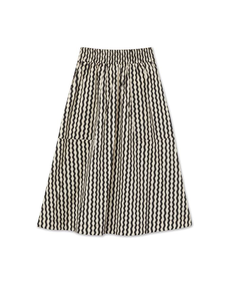 rinascente By Malene Birger Tarrana cotton skirt - black
