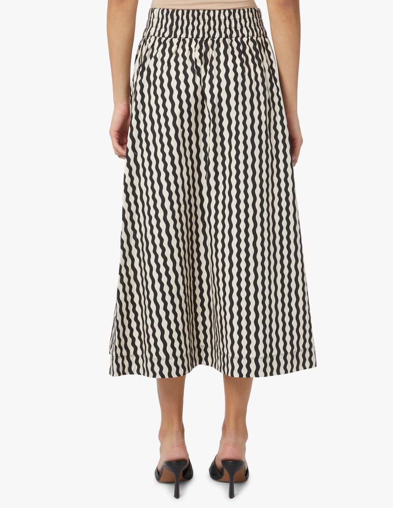rinascente By Malene Birger Tarrana cotton skirt - black