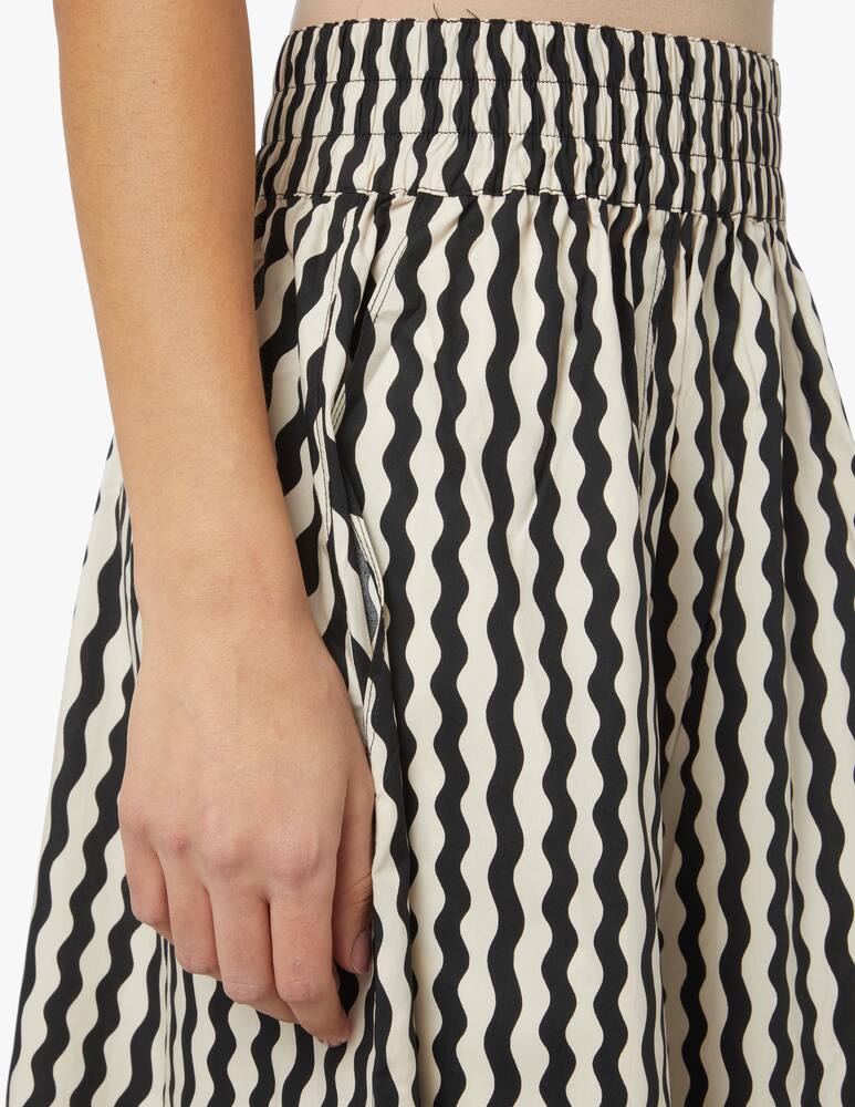 rinascente By Malene Birger Tarrana cotton skirt - black