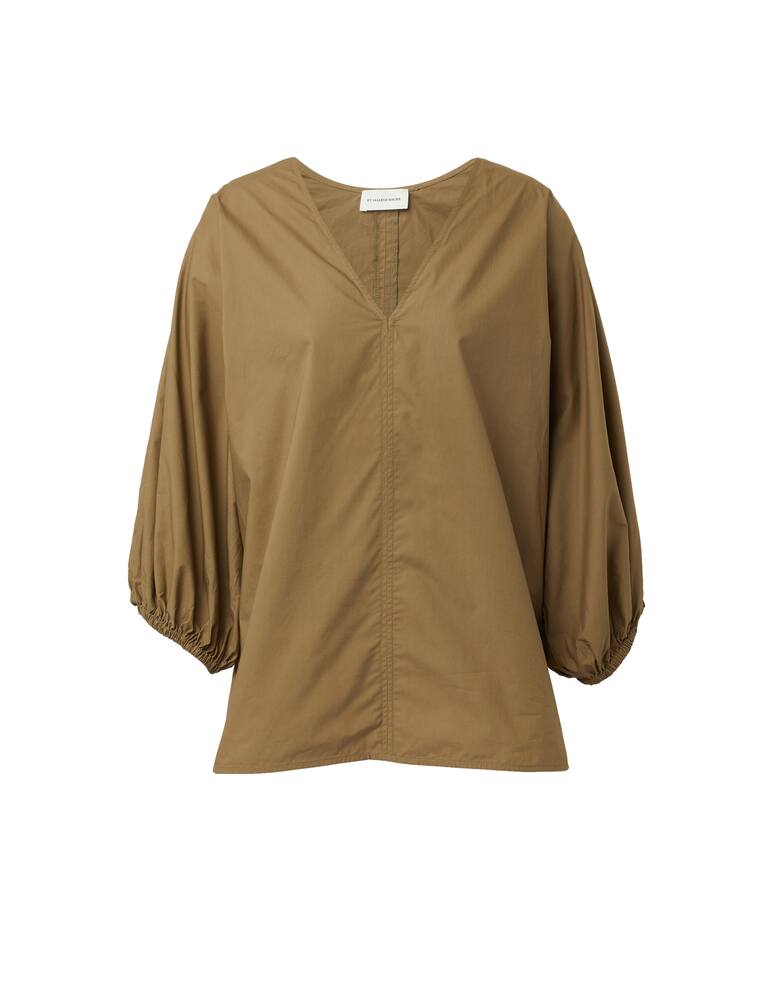 rinascente By Malene Birger Piamontes cotton shirt - brown