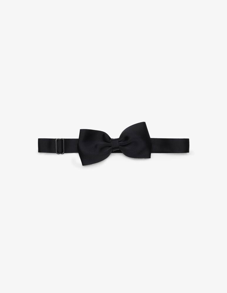 rinascente Milledeux Grosgrain neck bow tie - black
