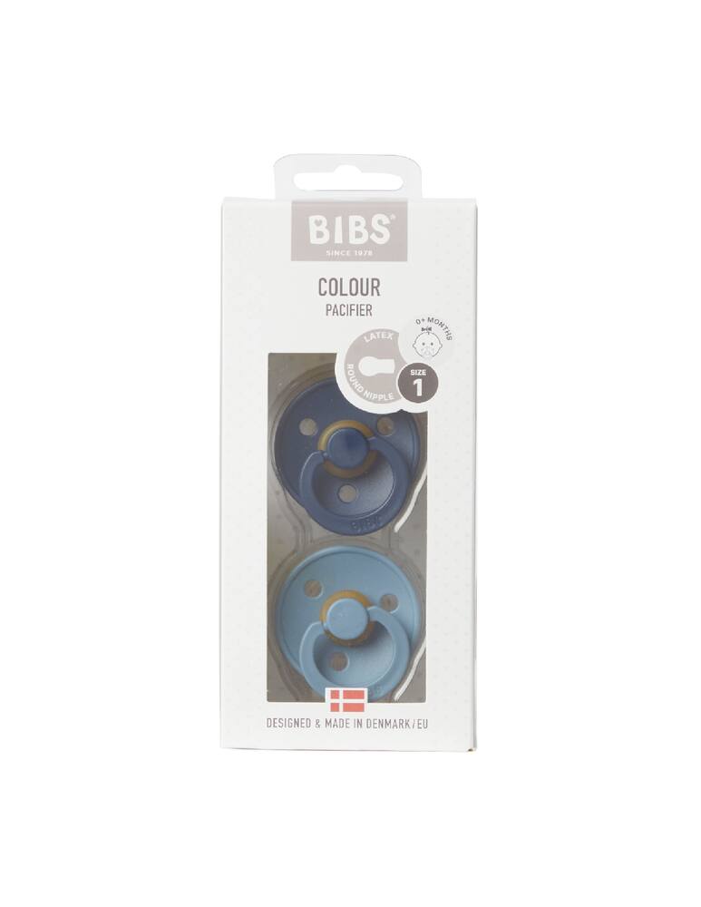 Bibs Infant set with 2 pacifier - blue - picture 1 Bibs Infant set with 2 pacifier - blue - picture 1