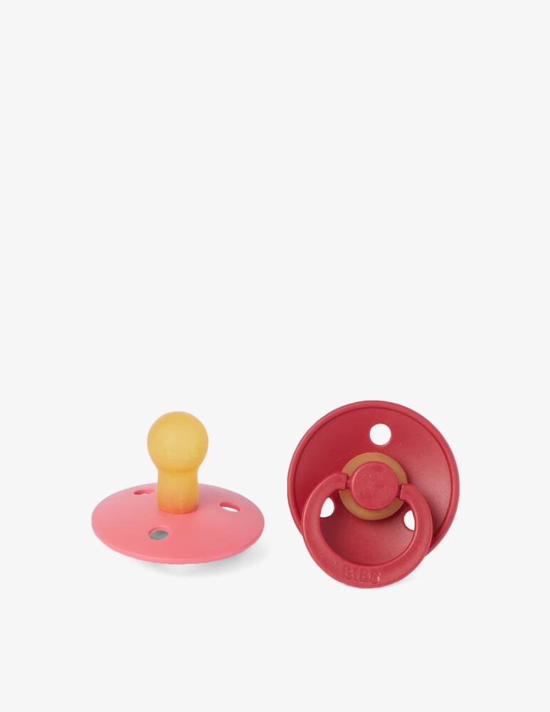 rinascente Bibs Infant set with 2 pacifier - orange