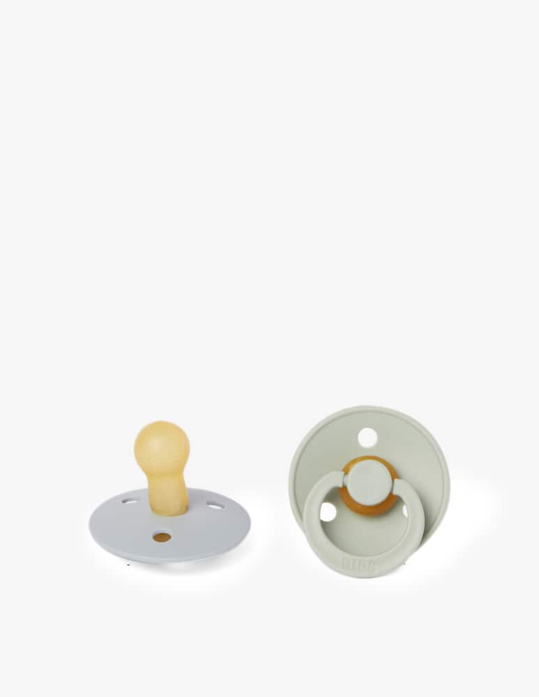 rinascente Bibs Baby set con 2 ciucci - verde