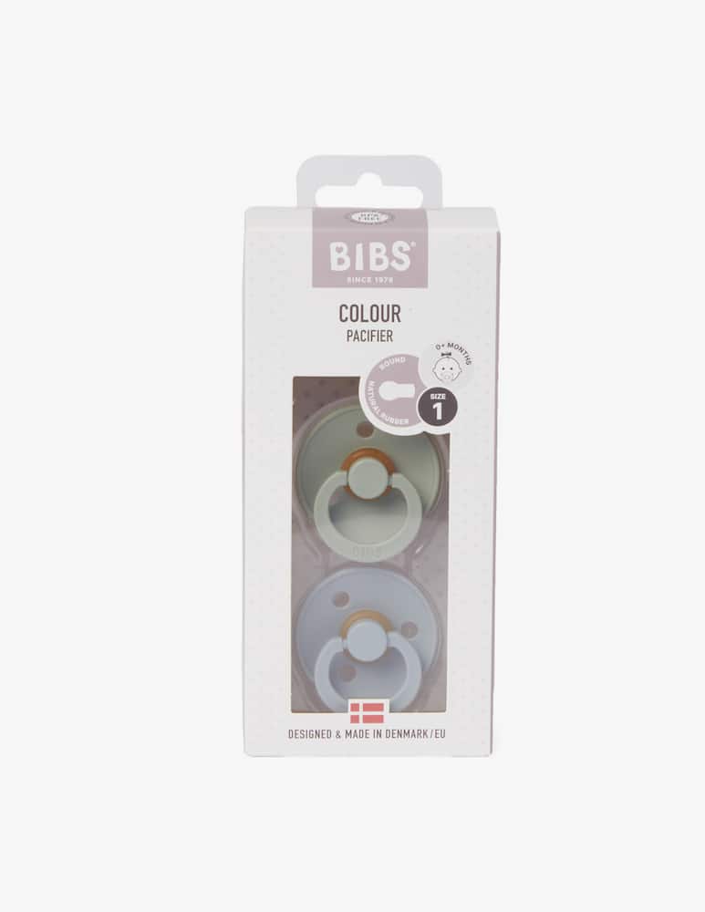 rinascente Bibs Baby set con 2 ciucci - verde