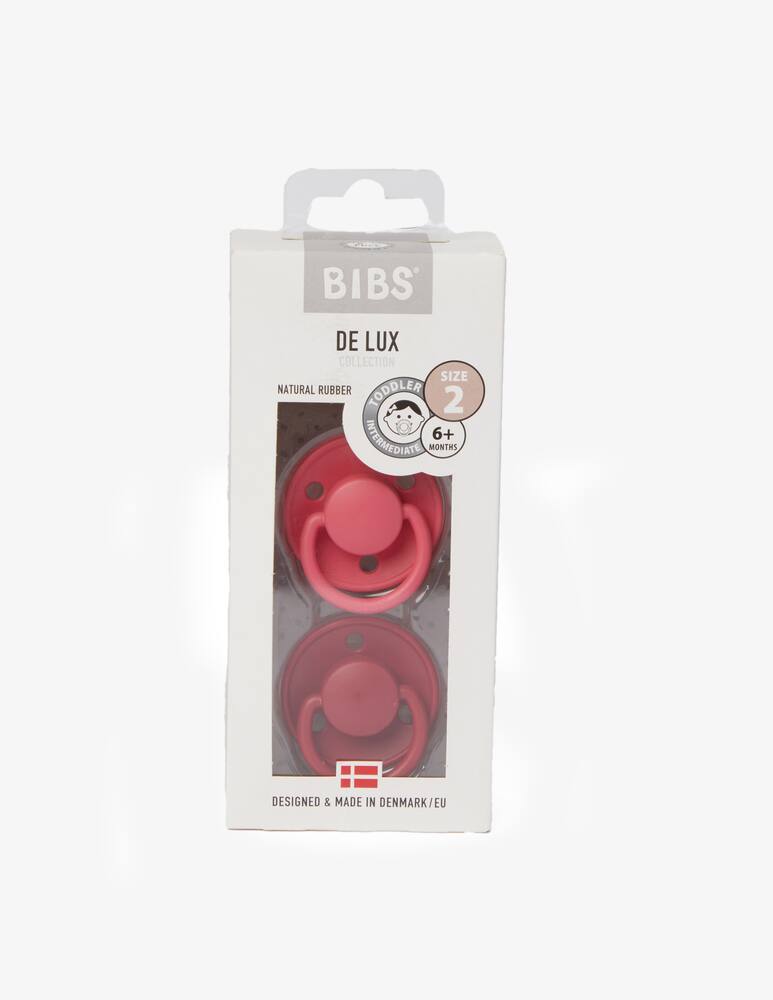 rinascente Bibs Infant set with 2 pacifier - orange