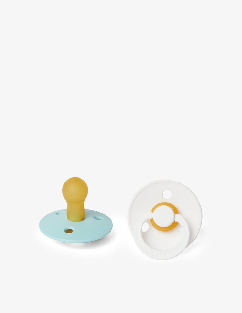 rinascente Bibs Infant set with 2 pacifier - multi