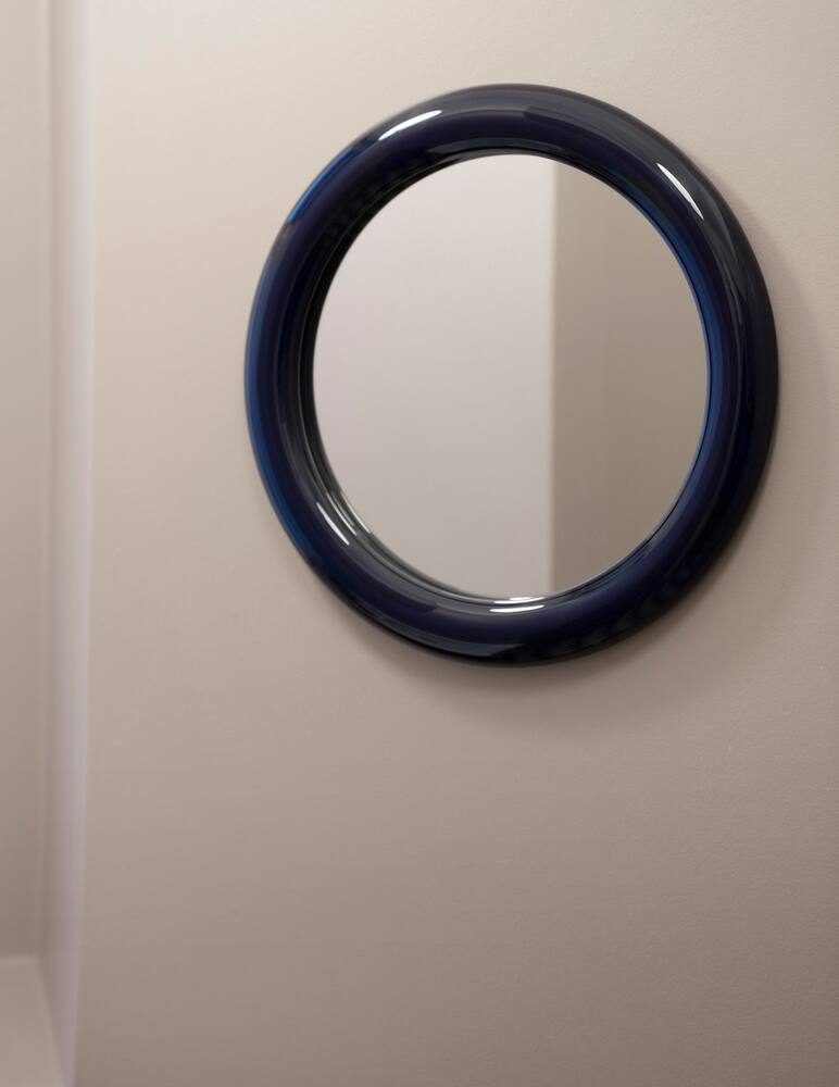 rinascente Raawii Duplum Mirror - Blue