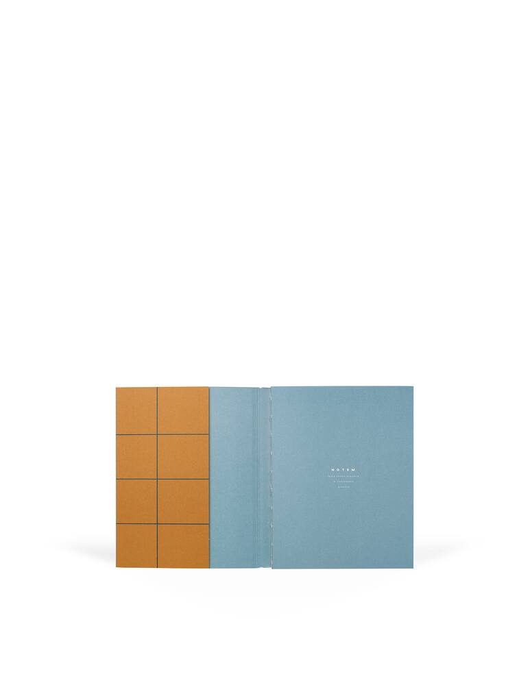 rinascente Notem Notebook flat-lay 160 pages dotted - Orange