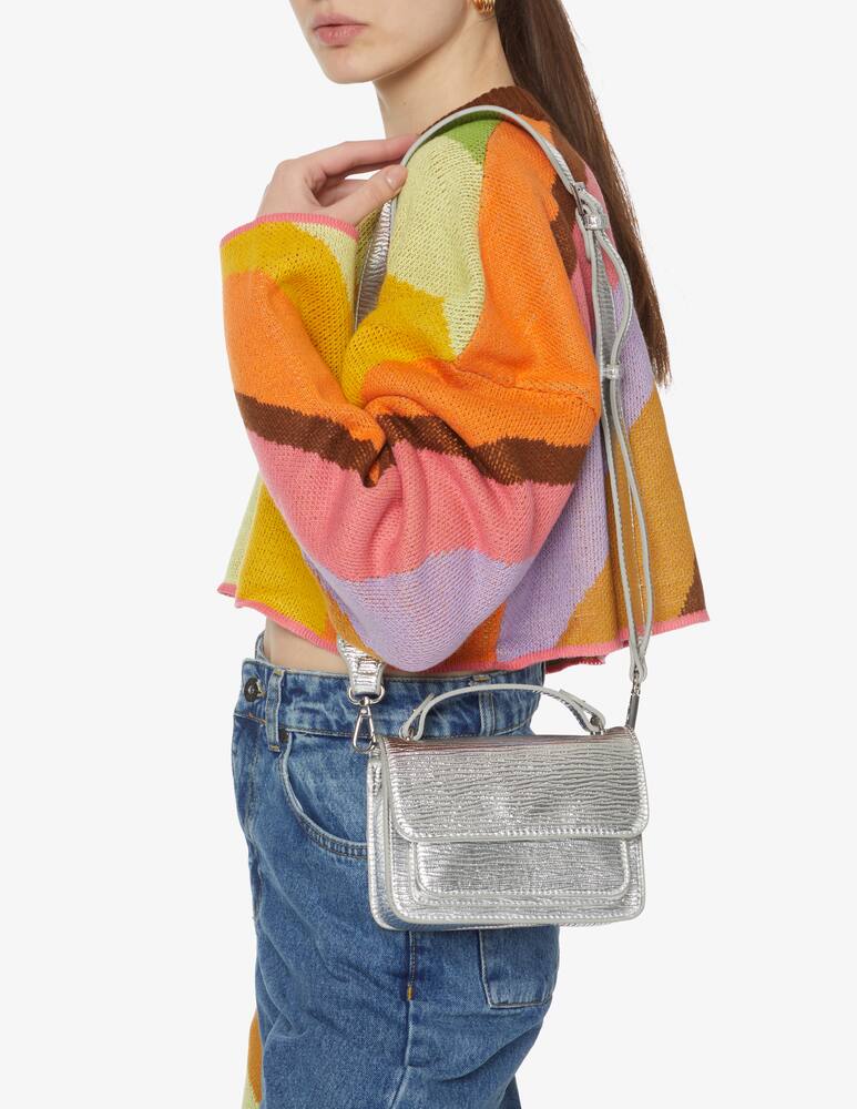 rinascente HVISK Borsa a tracolla mini Renei - argento