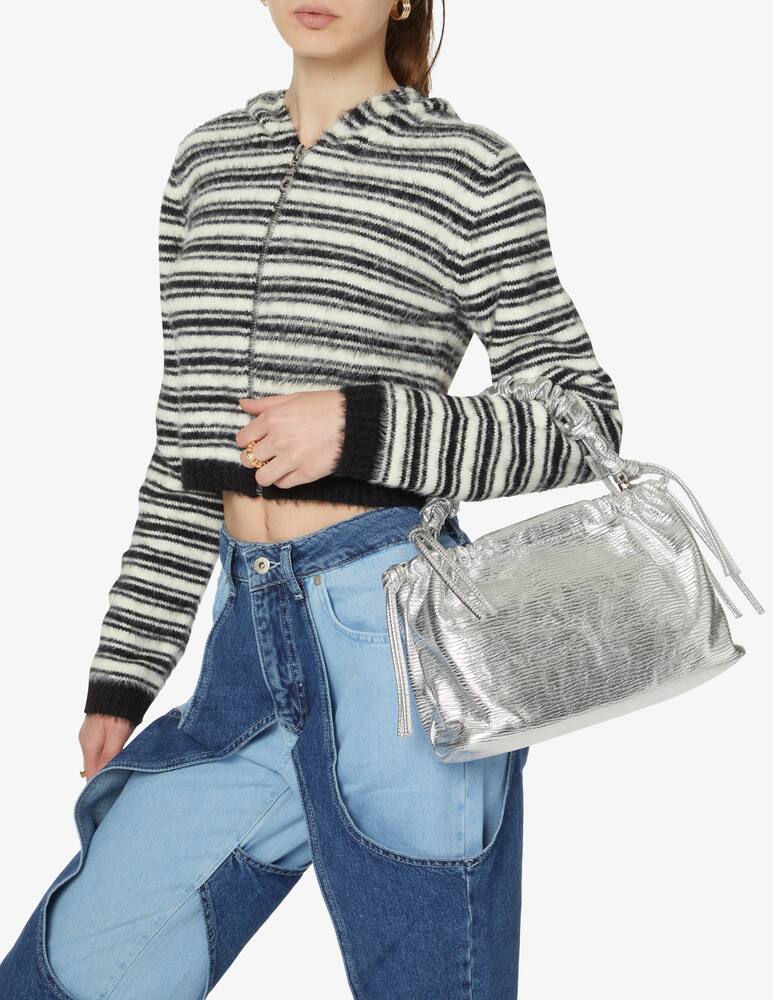 rinascente HVISK Borsa a mano Arcadia shiny motion - argento