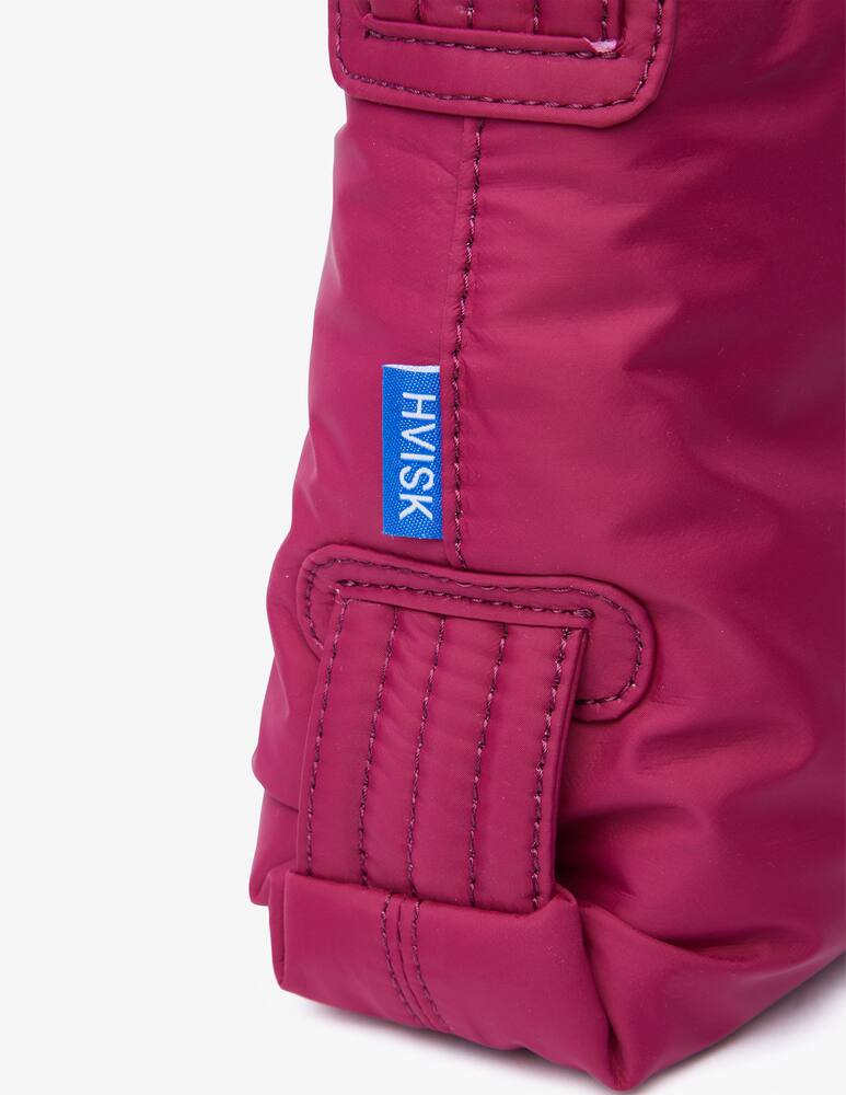 rinascente HVISK Scape twill mini shoulder bag - Red