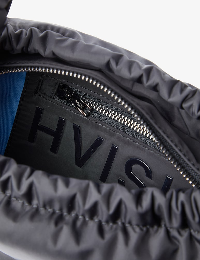 rinascente HVISK Arcadia twill shoulder bag - Black