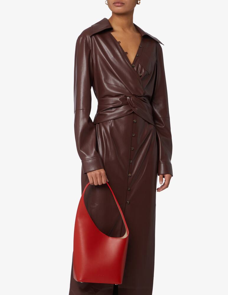 rinascente Aesther Ekme Borsa a spalla Demi Lune - Rosso