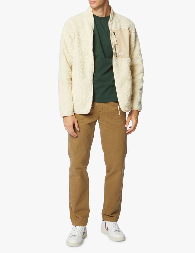 rinascente Foret Giacca wolf in pile con zip