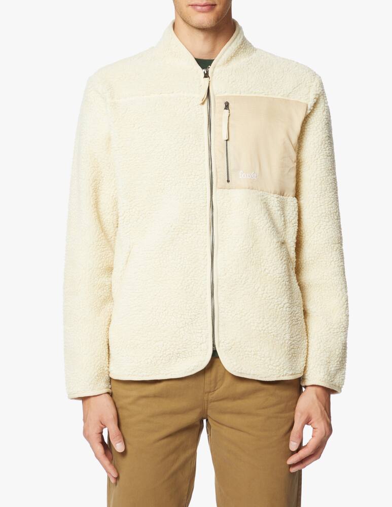 rinascente Foret Giacca wolf in pile con zip