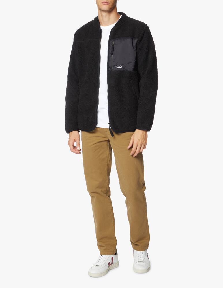 rinascente Foret Wolf fleece zip jacket 