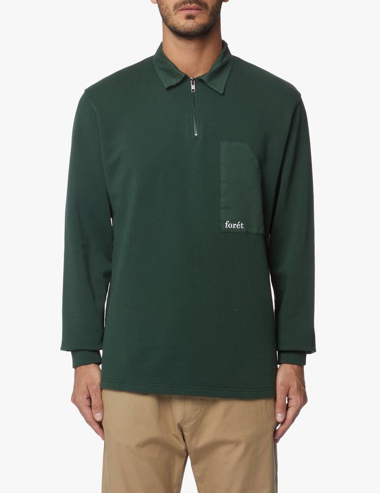 rinascente Foret Cobra half zip sweatshirt