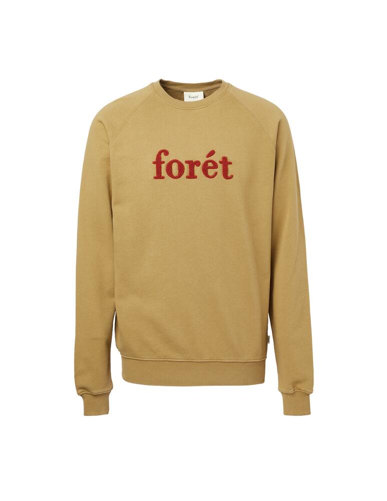 Foret Macro logo spruce roundneck sweatshirt - picture 1 Foret Macro logo spruce roundneck sweatshirt - picture 1