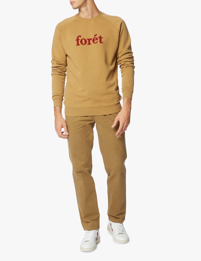 rinascente Foret Macro logo spruce roundneck sweatshirt 