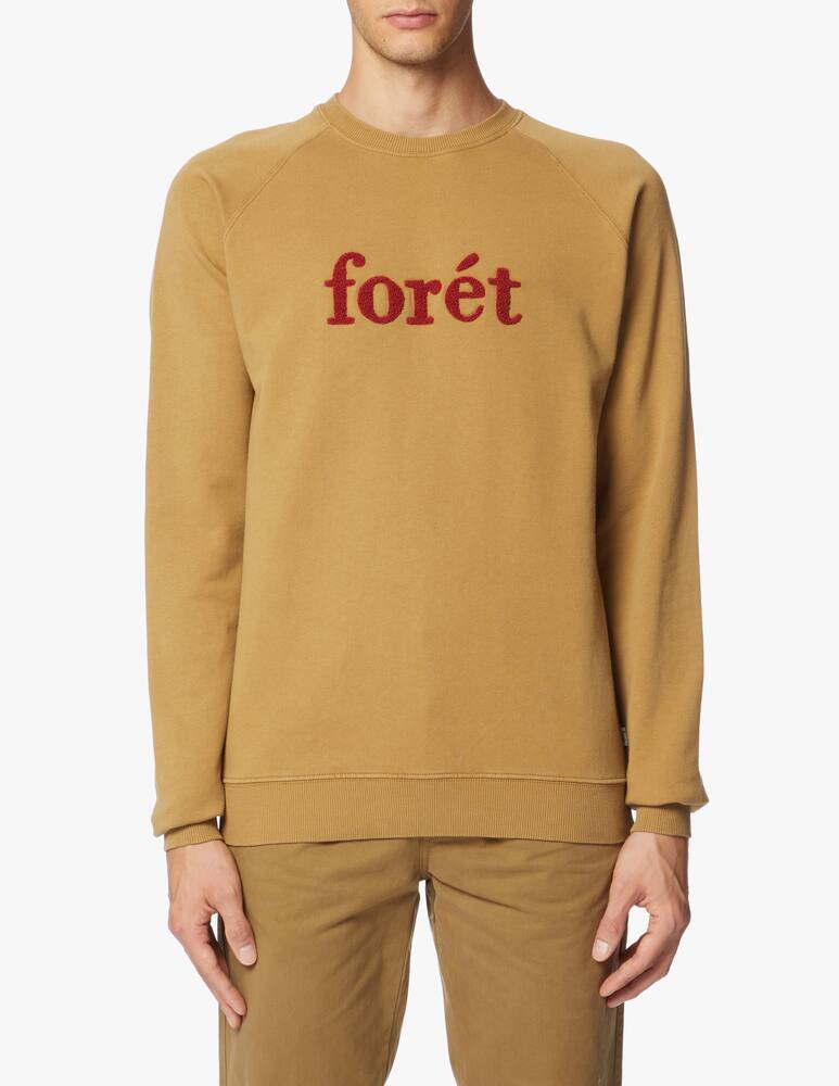 rinascente Foret Macro logo spruce roundneck sweatshirt 