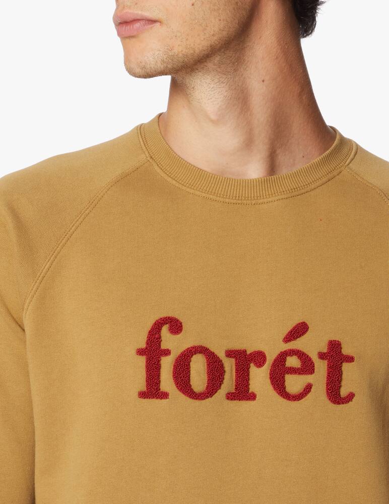 rinascente Foret Macro logo spruce roundneck sweatshirt 