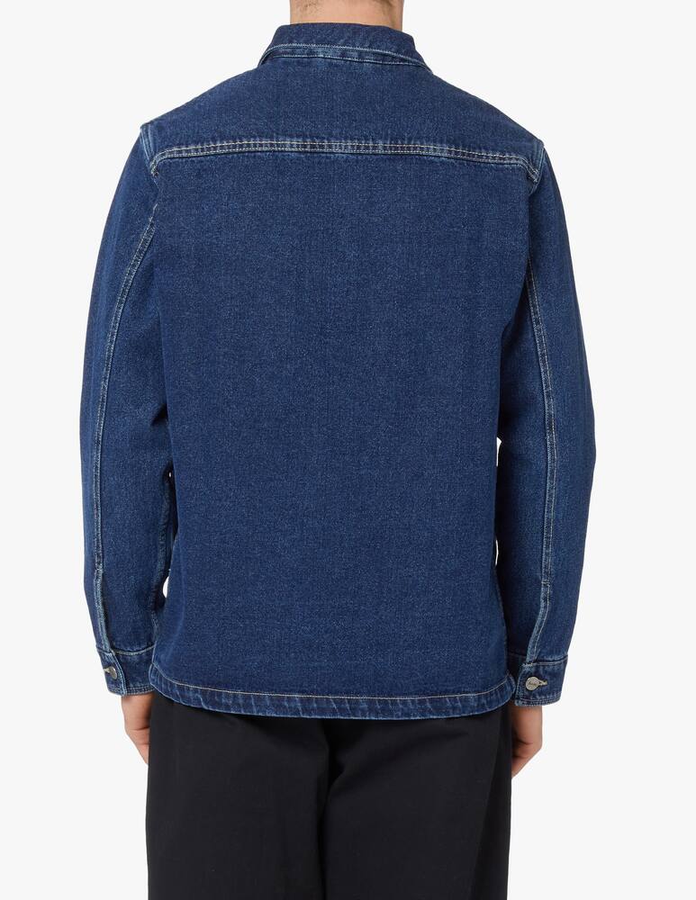 Foret Giacca overshirt in denim - blu - immagine 3 Foret Giacca overshirt in denim - blu - immagine 3
