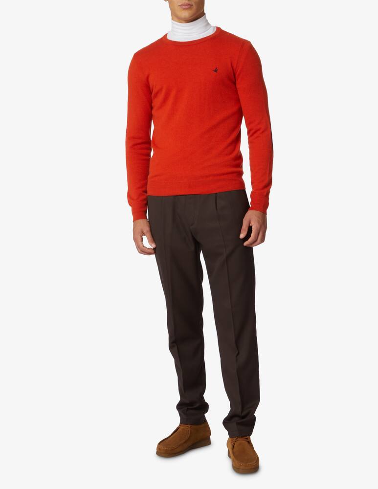 rinascente Foret Pantalone in lana - Rosso