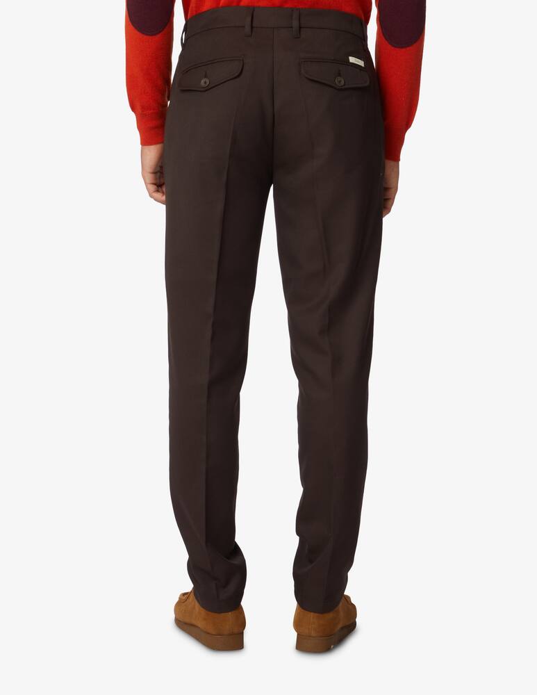 rinascente Foret Pantalone in lana - Rosso