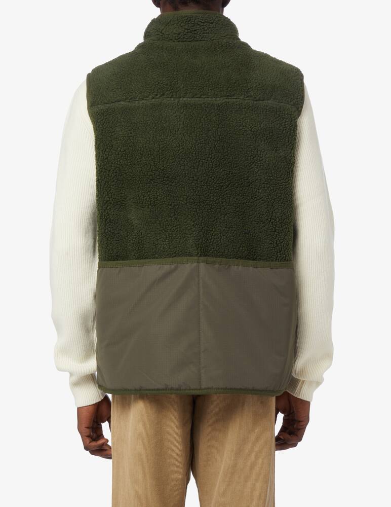 rinascente Foret Fleece mountain vest - Green