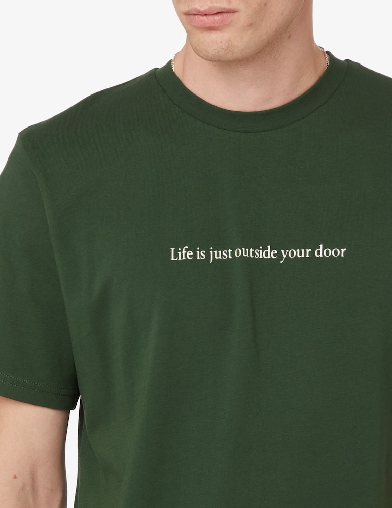 rinascente Foret Journey t-shirt - Green