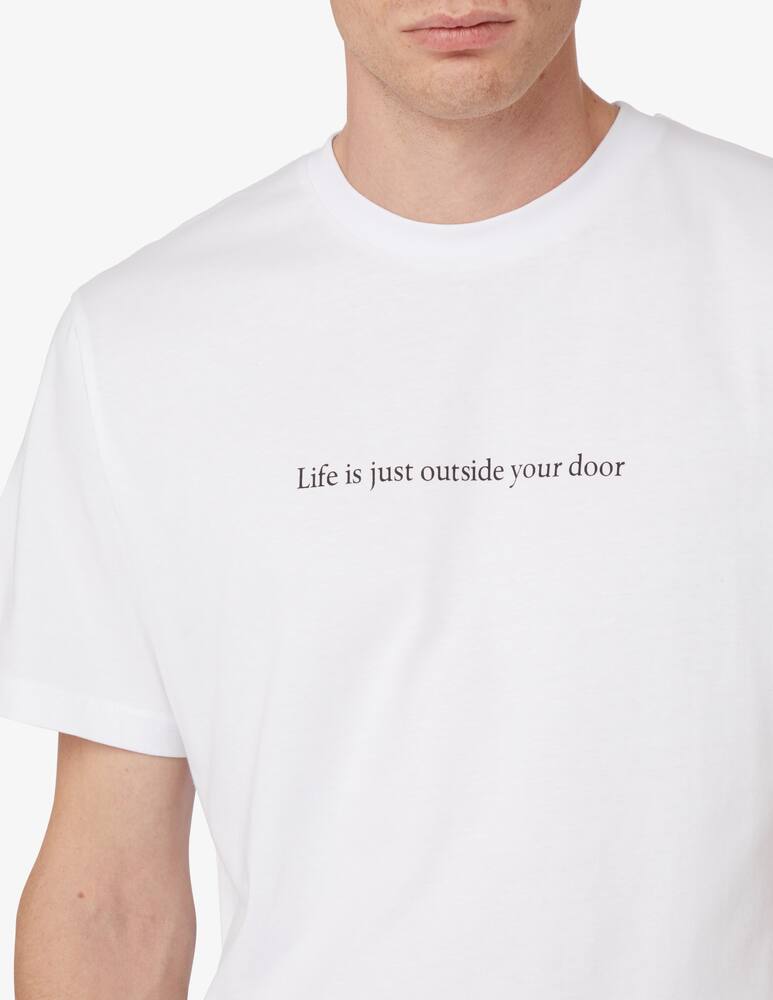 rinascente Foret Maglietta manica corta journey  - Bianco