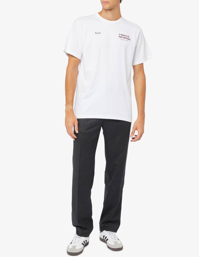 rinascente Foret Read wool trousers