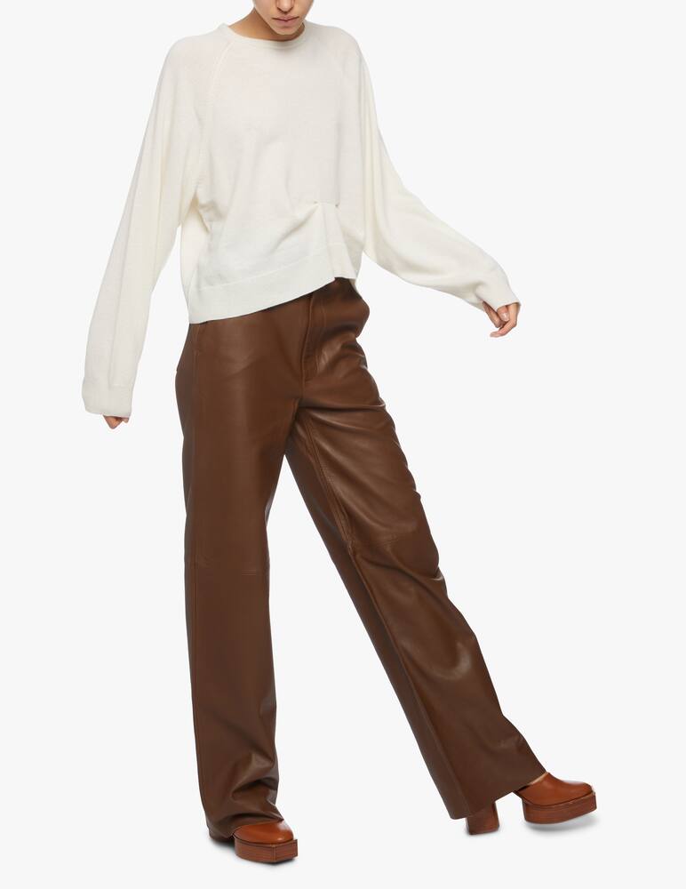 rinascente Remain Bocca pants leather