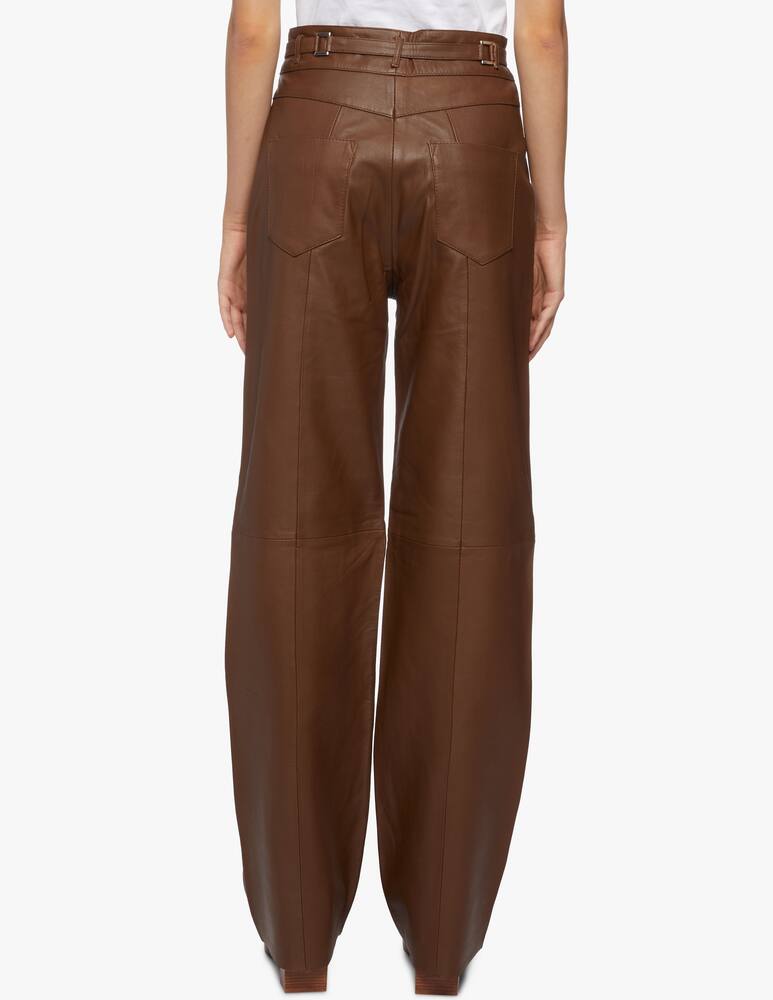 rinascente Remain Bocca pants leather