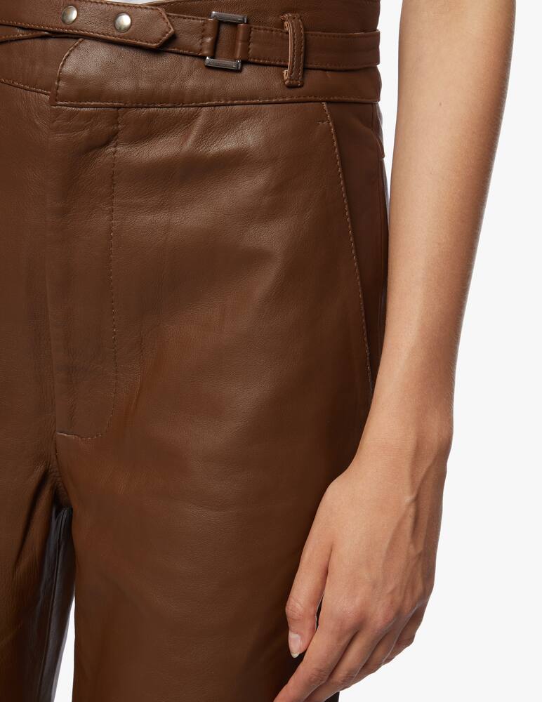 rinascente Remain Bocca pants leather