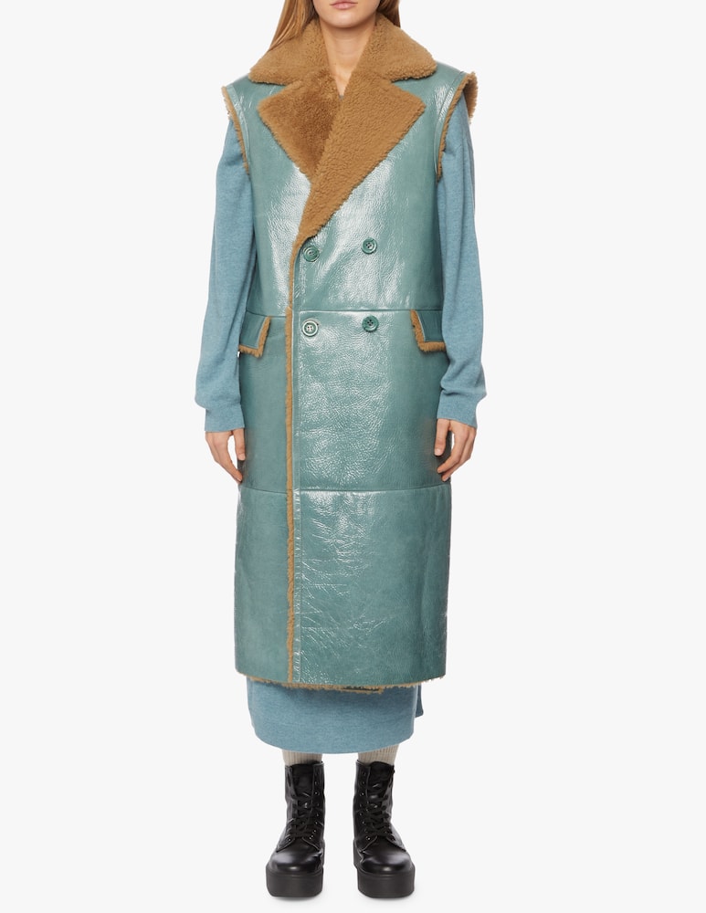 rinascente Remain Gilet in pelle