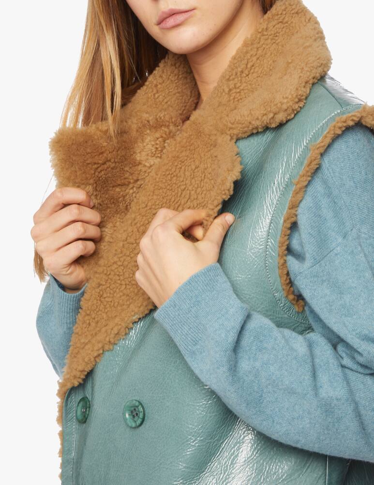 rinascente Remain Gilet in pelle