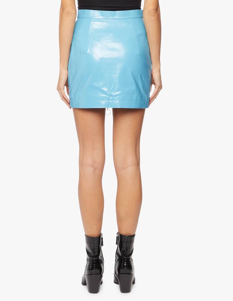 rinascente Remain Leather mini skirt