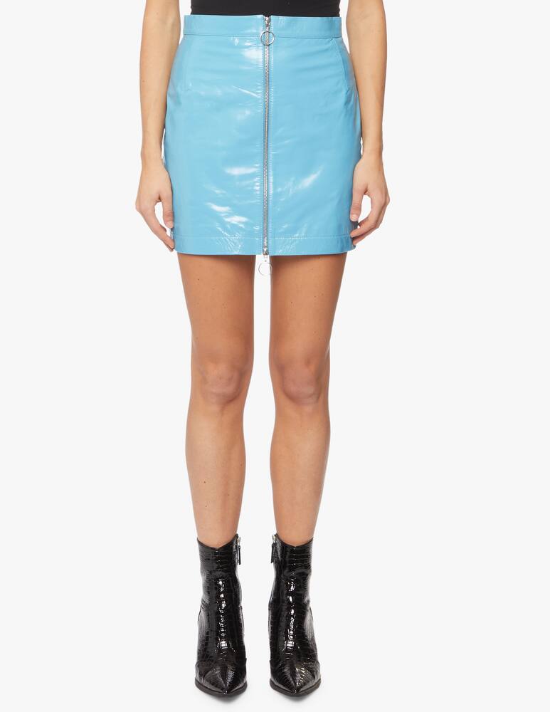 rinascente Remain Leather mini skirt