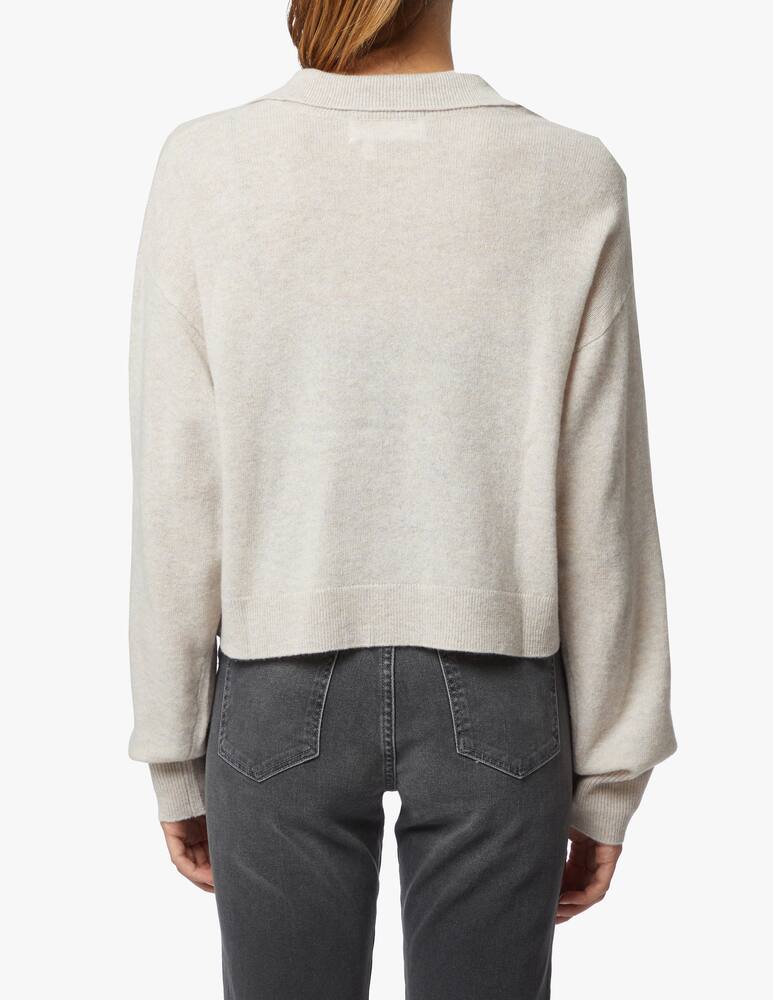 rinascente Remain Polo crop in lana merino Patty