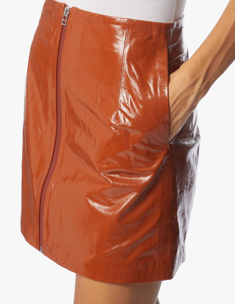 rinascente Remain Minigonna in pelle Katy