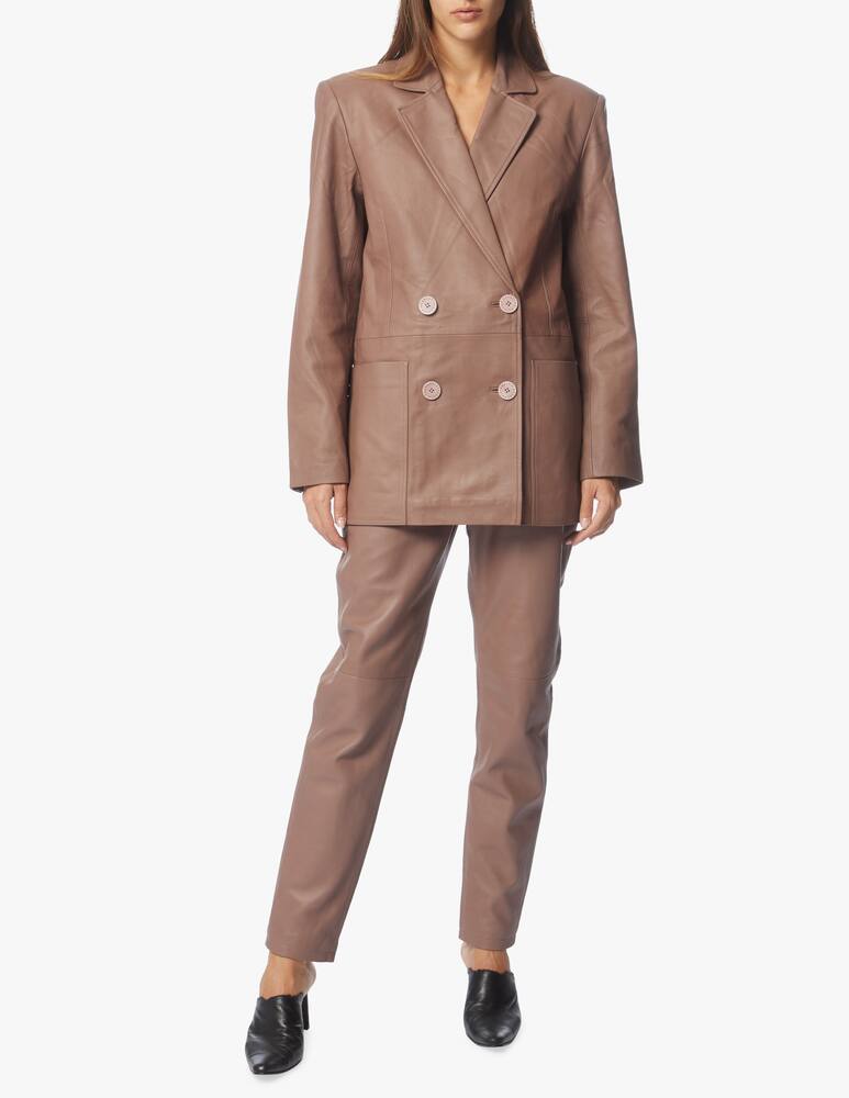 rinascente Remain Pantaloni cargo in pelle Gracele