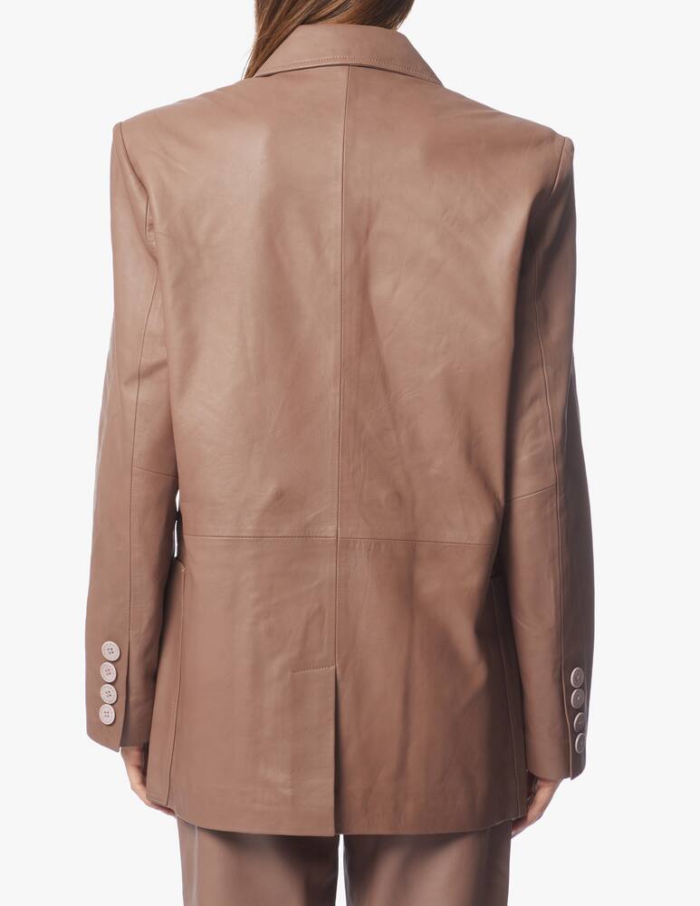 rinascente Remain Leather blazer Deborah
